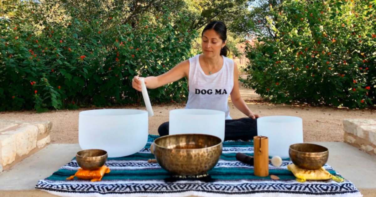 Virtual Event Yoga & Singing Bowls in Austin at Online