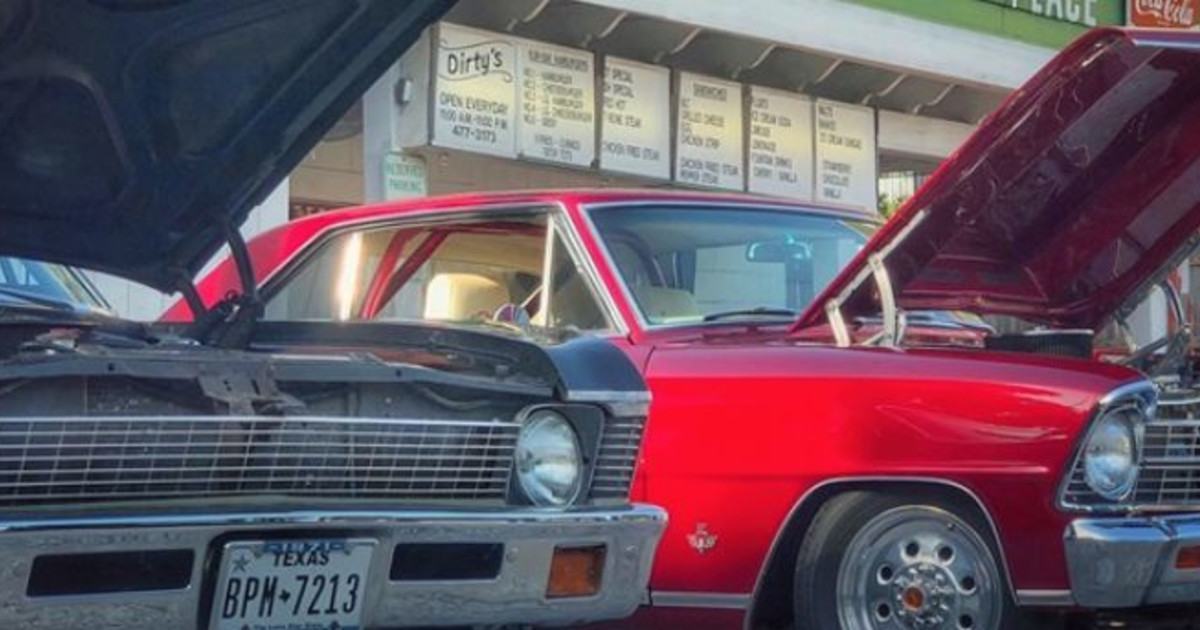 Classic Car Night In Austin At Dirty Martin S Place
