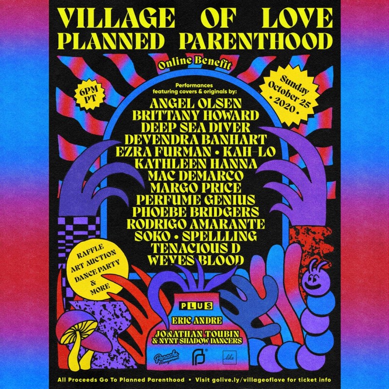 Village Of Love Planned Parenthood Online Benefit Concert In Nyc