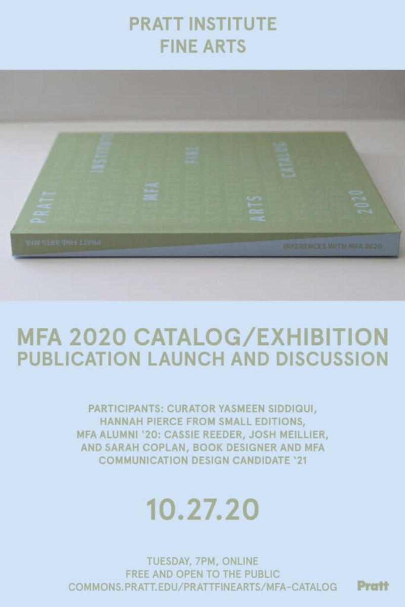 MFA Fine Arts Catalog 2020 & Exhibition Publication Book Launch