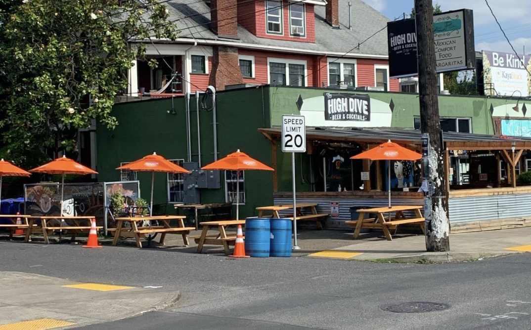 Covered & Heated Patio Bars