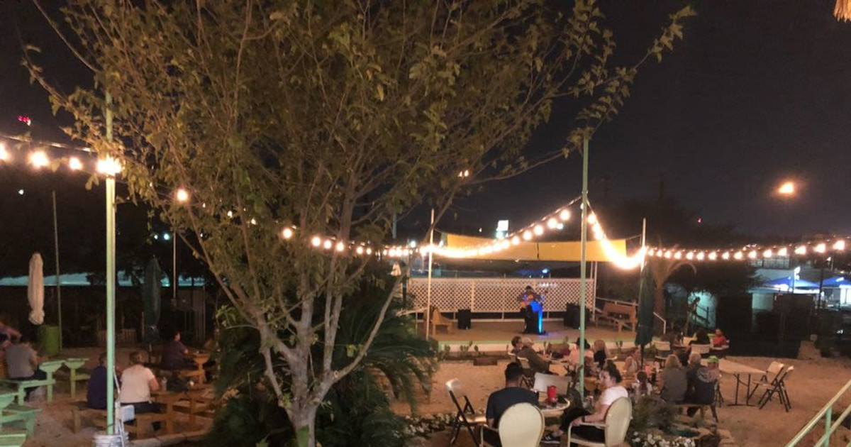 Michael Alanis & Stone Bros Pizza at Metzger Biergarten in San