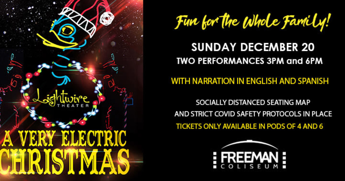 A Very Electric Christmas 2022 Buffalo Ny Cancelled A Very Electric Christmas in San Antonio at Freeman