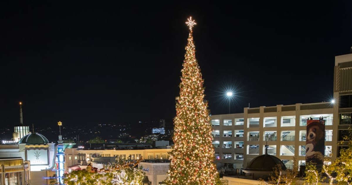 Get to Know Our Christmas Tree in Los Angeles at The Grove