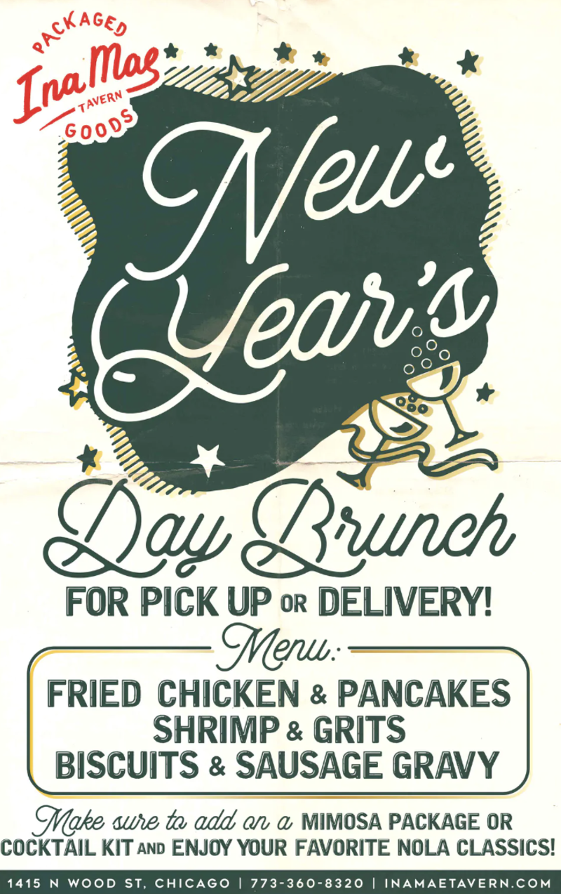 New Year's Day Brunch in Chicago at Ina Mae Tavern ...