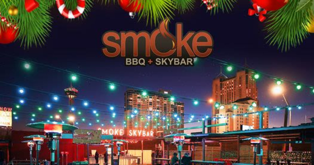 Christmas at Smoke BBQ + Skybar in San Antonio at Smoke Texas