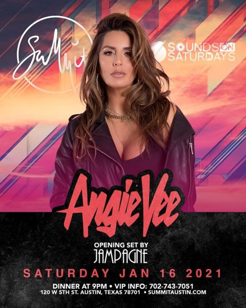 Sounds on Saturday: Dj Angie Vee & Dj Jampagne in Austin at Summit