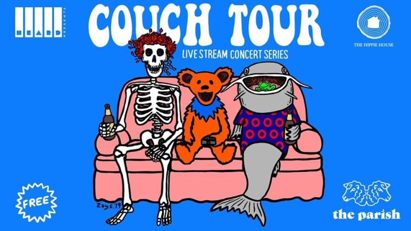 Couch Tour Phish Dead Co Live Stream In Austin At The Parish