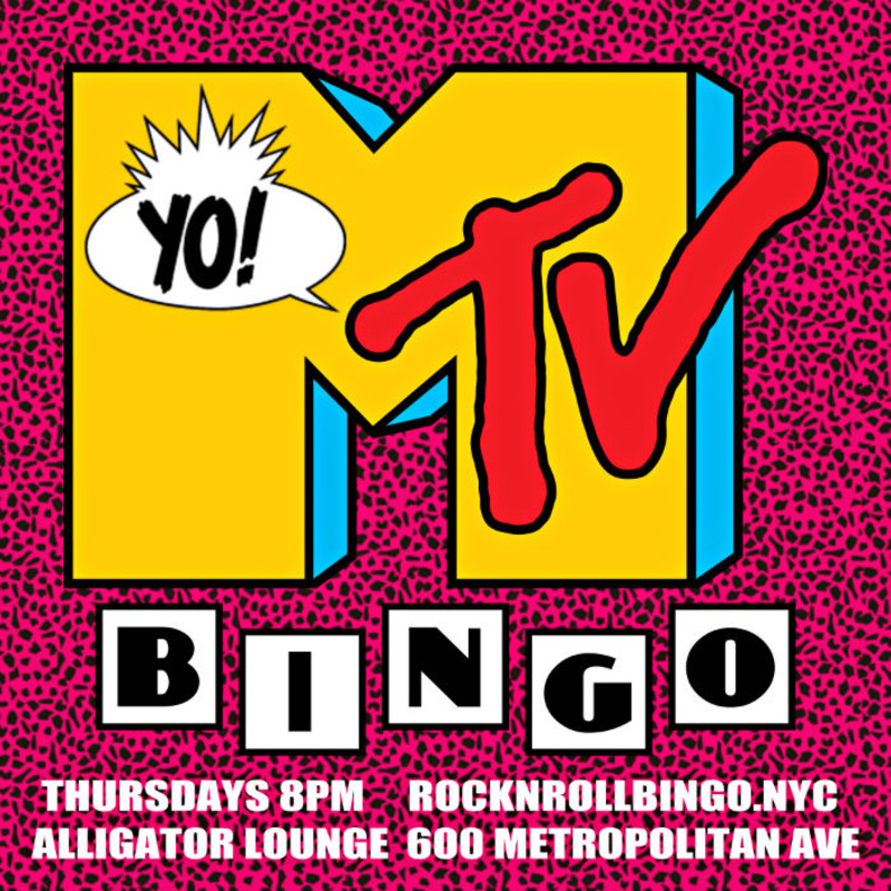 Yo! MTV Bingo in Brooklyn at Alligator Lounge