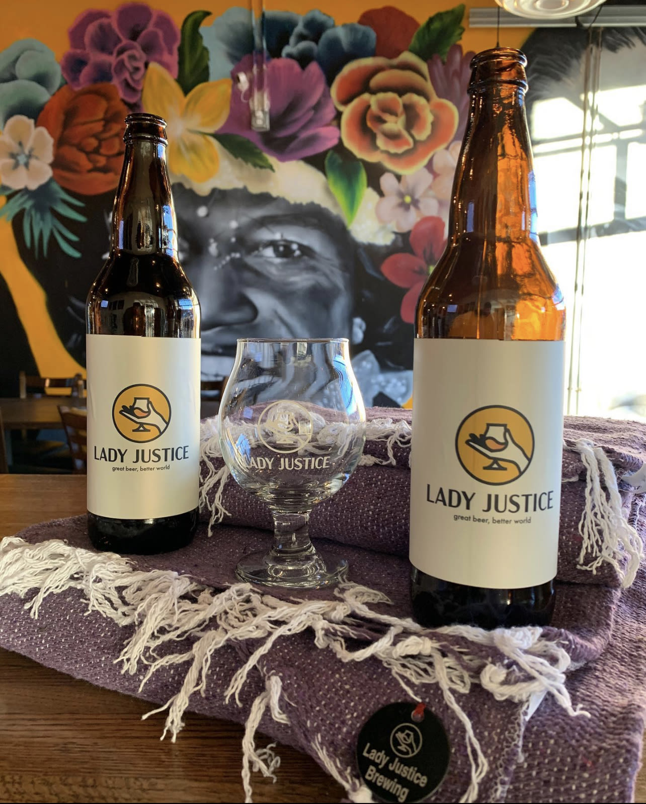 Win A Beer & Merch Bundle From Lady Justice Brewing! in Aurora at