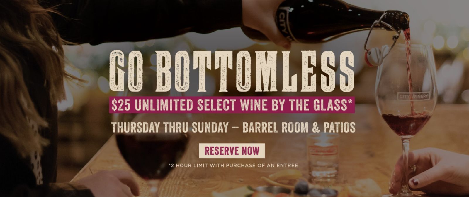 City winery coupon code nashville