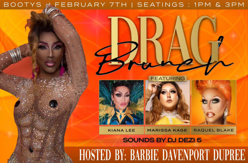 Booty's Drag Brunch in Dallas at Booty's Street Food
