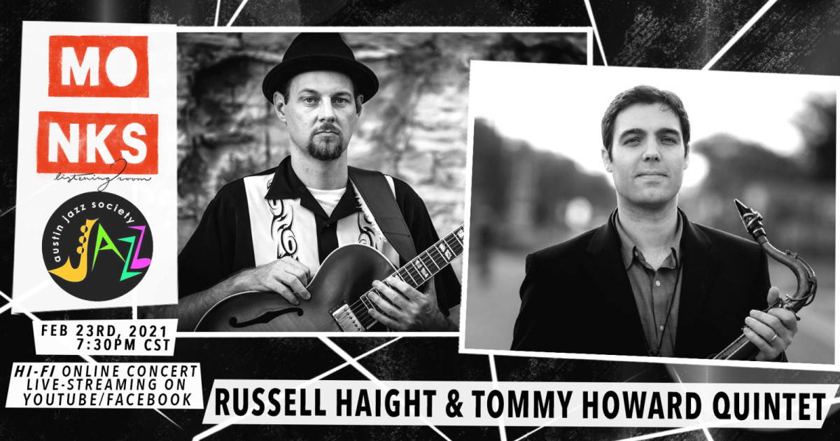 Russell Haight & Tommy Howard Quintet - Live-Streaming Concert