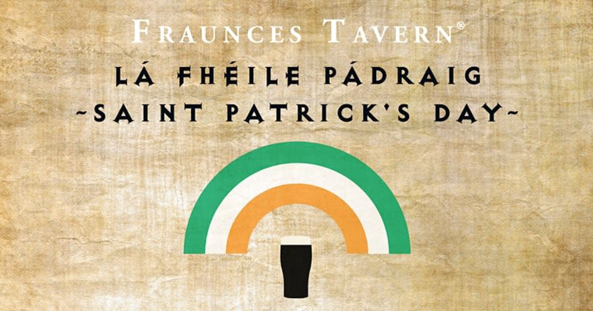St. Patricks Day Concert in New York at Fraunces Tavern