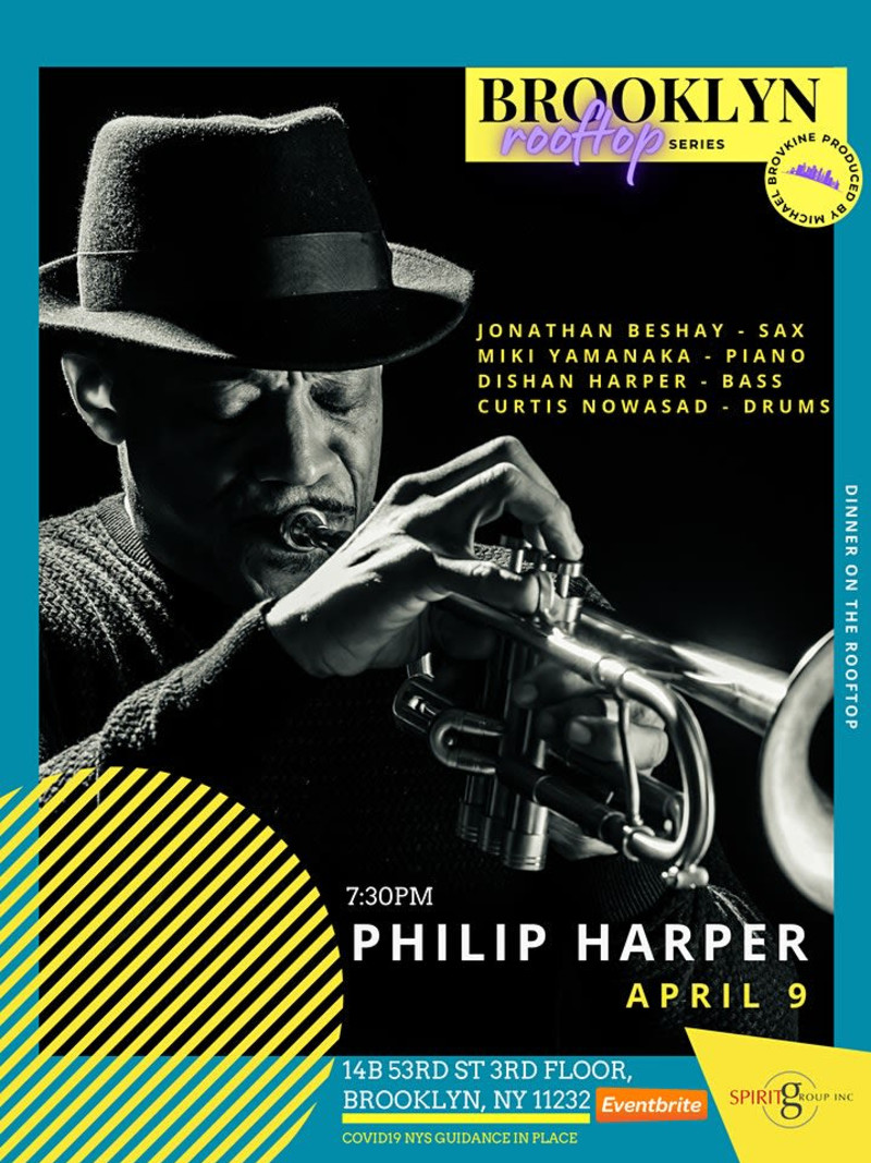 Brooklyn Rooftop Jazz Series Philip Harper in NYC at 14B Rooftop