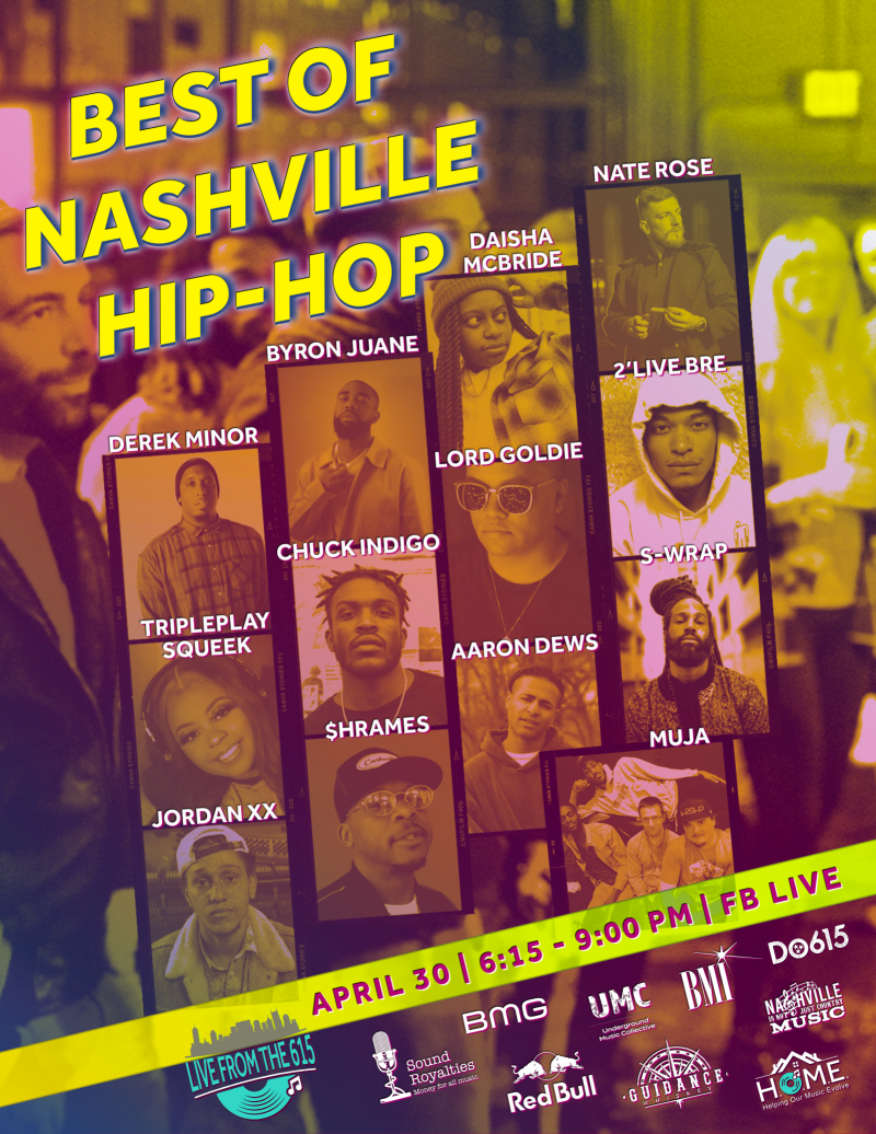 Best of Nashville Hip Hop Live from HOME in Nashville at