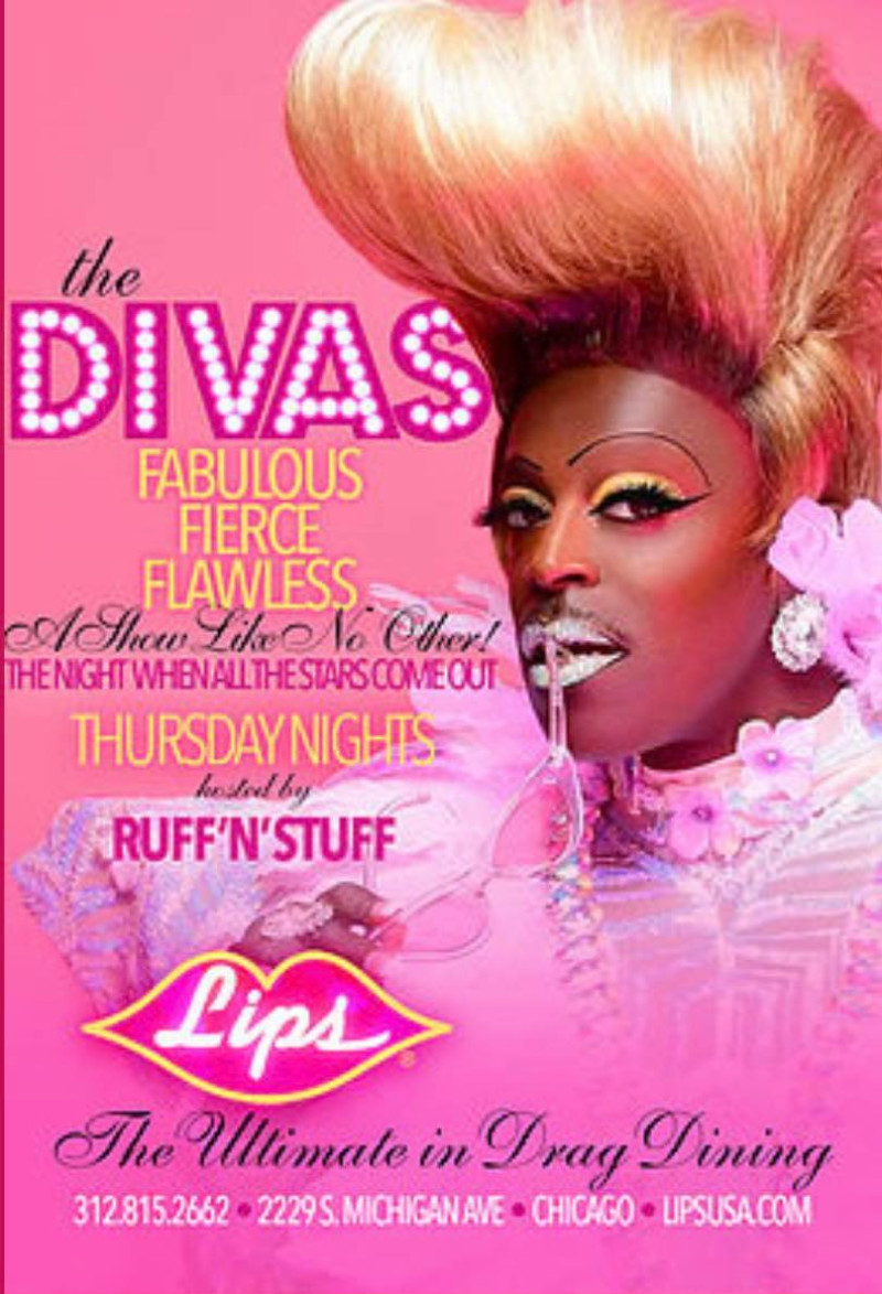 The Divas with Ruff 'n Stuff! in Chicago at Lips Chicago