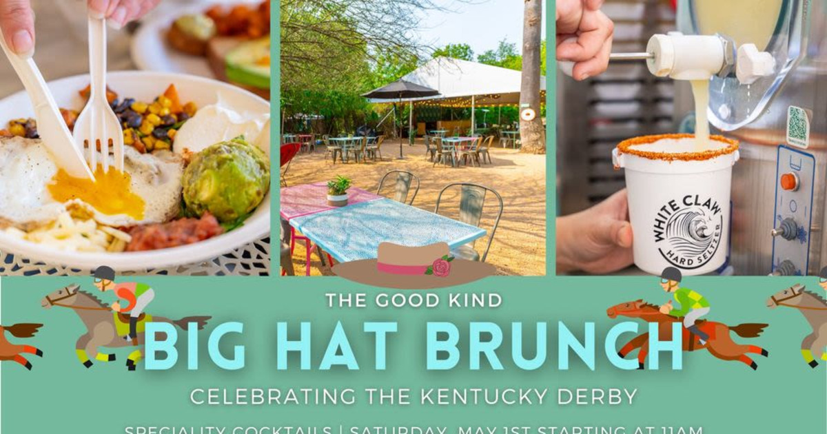 Kentucky Derby Big Hat Brunch in San Antonio at The Good Kind