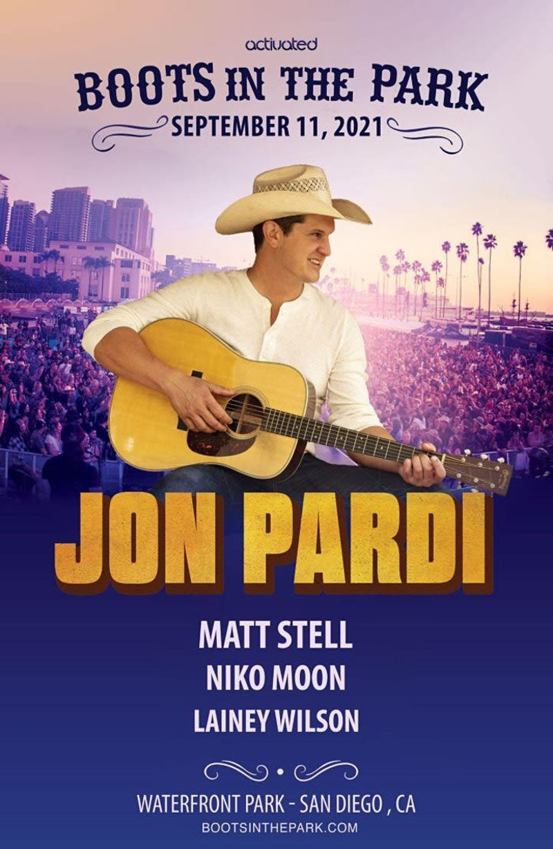 Boots in the Park w/ Jon Pardi, Mitchell Tenpenny, Matt Stell