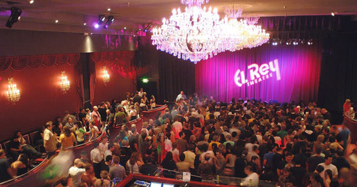 El Rey Theater Calendar
