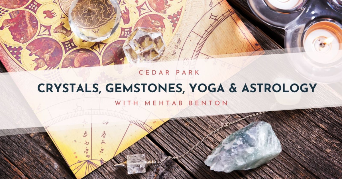 Crystals, Gemstones, Yoga & Astrology in Cedar Park at Flow Yoga