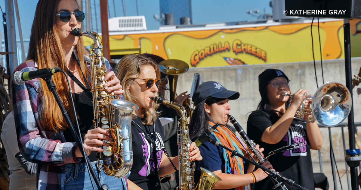 Brass Bands Festival in Brooklyn at Brooklyn Bridge Park