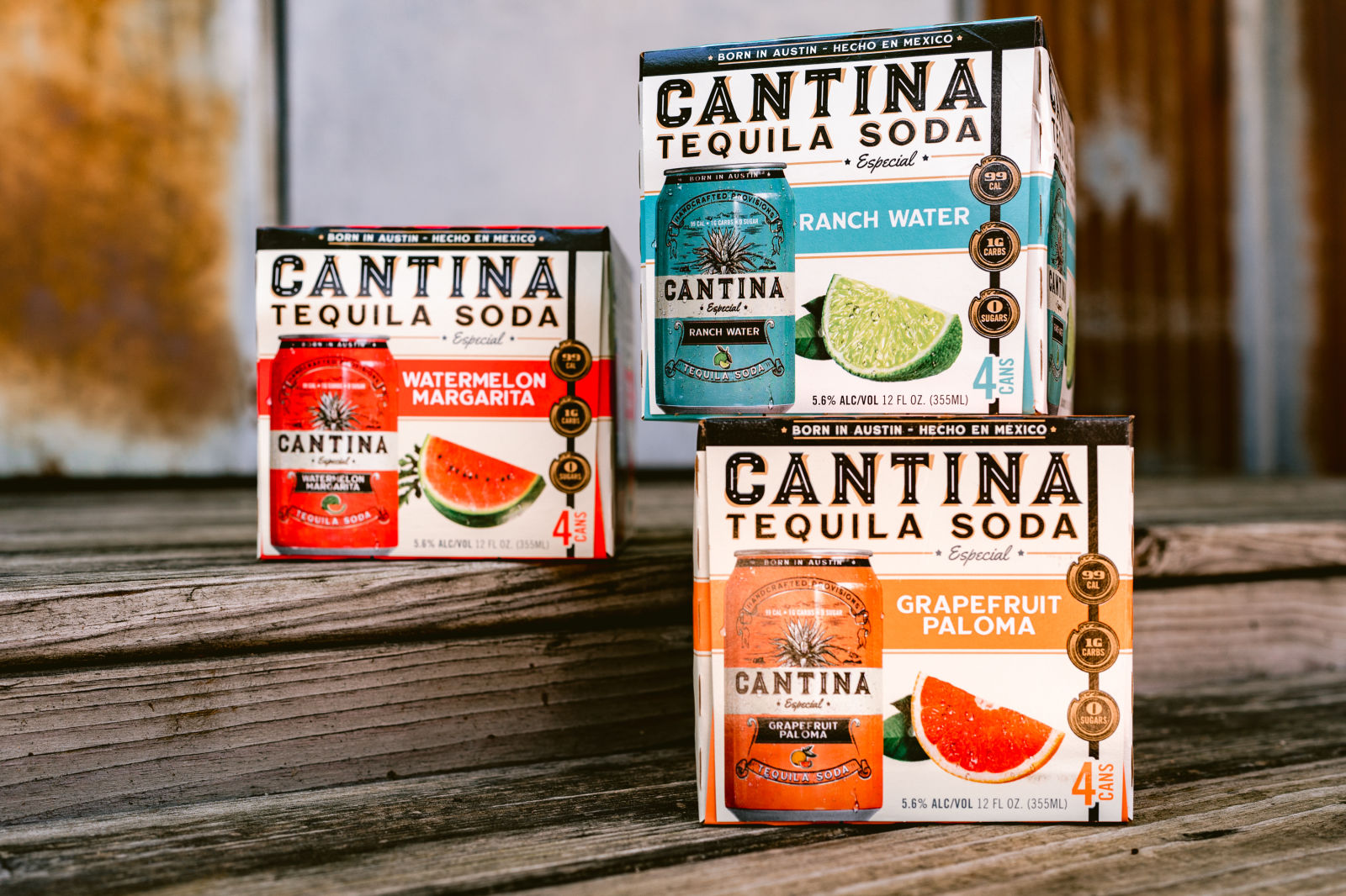 Canteen & Cantina Austin's Vodka & Tequila Sodas