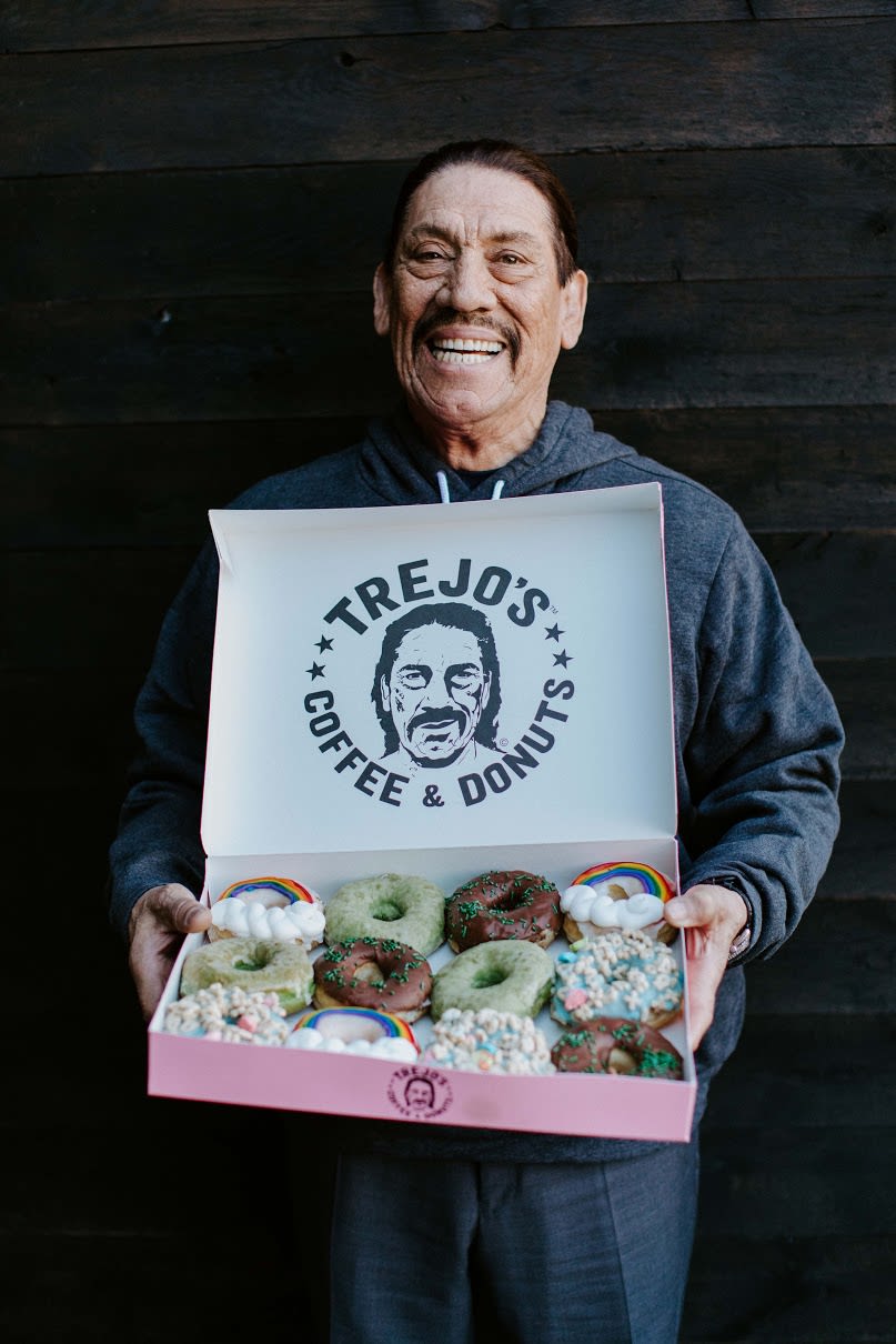 Trejo's Coffee and Donuts Giveaway in Hollywood at Trejo’s