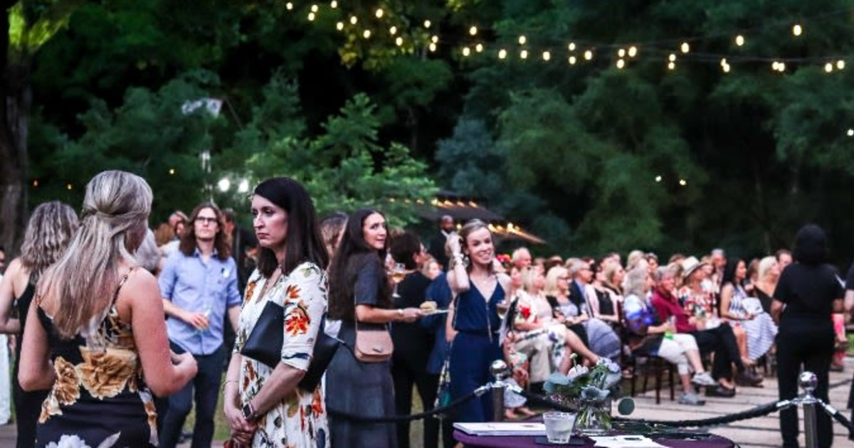 23rd annual Garden Party in Austin at Umlauf Sculpture Garden