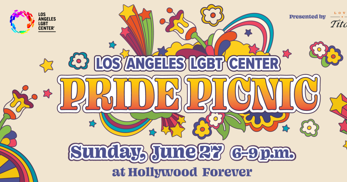 Pride Picnic at Hollywood Forever in Hollywood at Hollywood