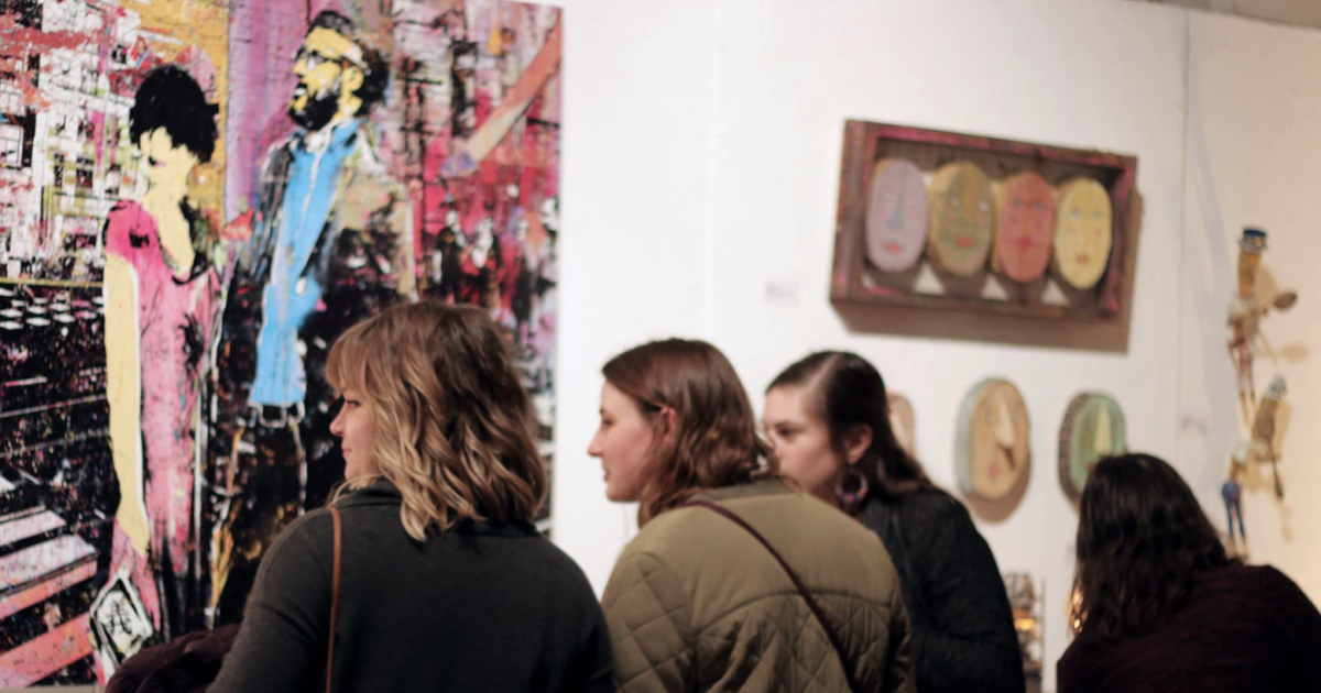 First Saturday Art Crawl in Nashville at 5th Avenue of the Arts