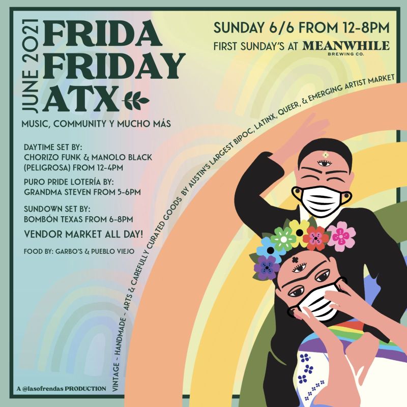 Frida Friday ATX Mini Market At Meanwhile Brewing Co In Austin At