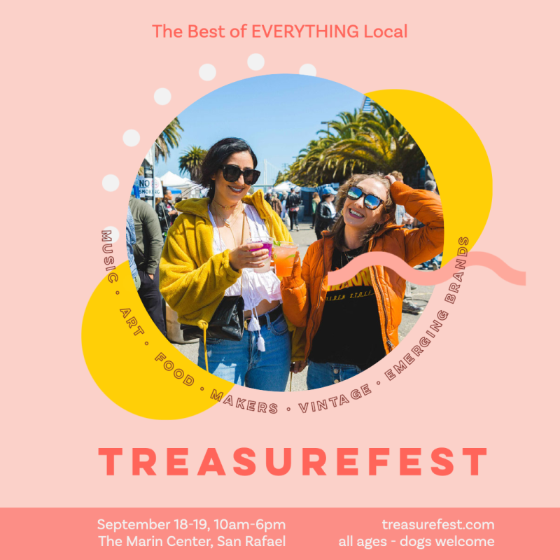 TreasureFest in San Rafael at Marin Center
