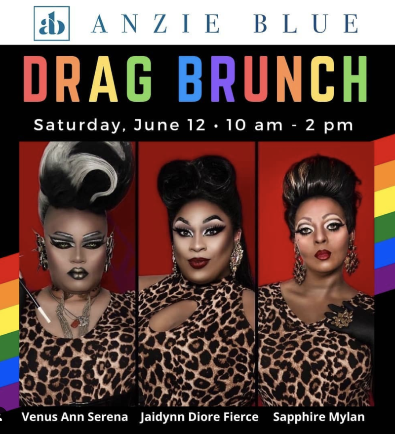 Drag Brunch in Nashville at Anzie Blue