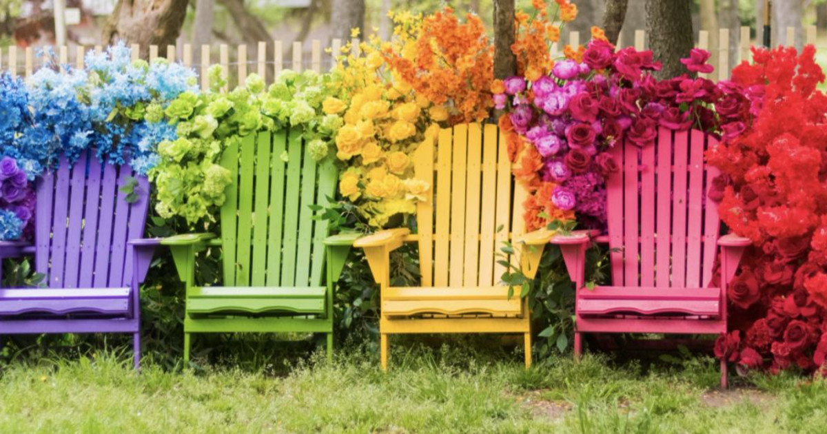 The Floral Escape in Floral Park at Queens County Farm Museum