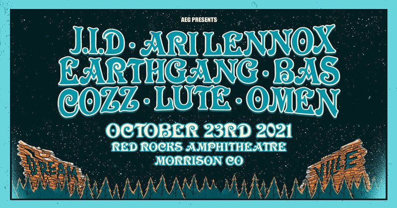 JID, Ari Lennox, Earthgang, Bas, Cozz, Lute & Omen in Morrison at