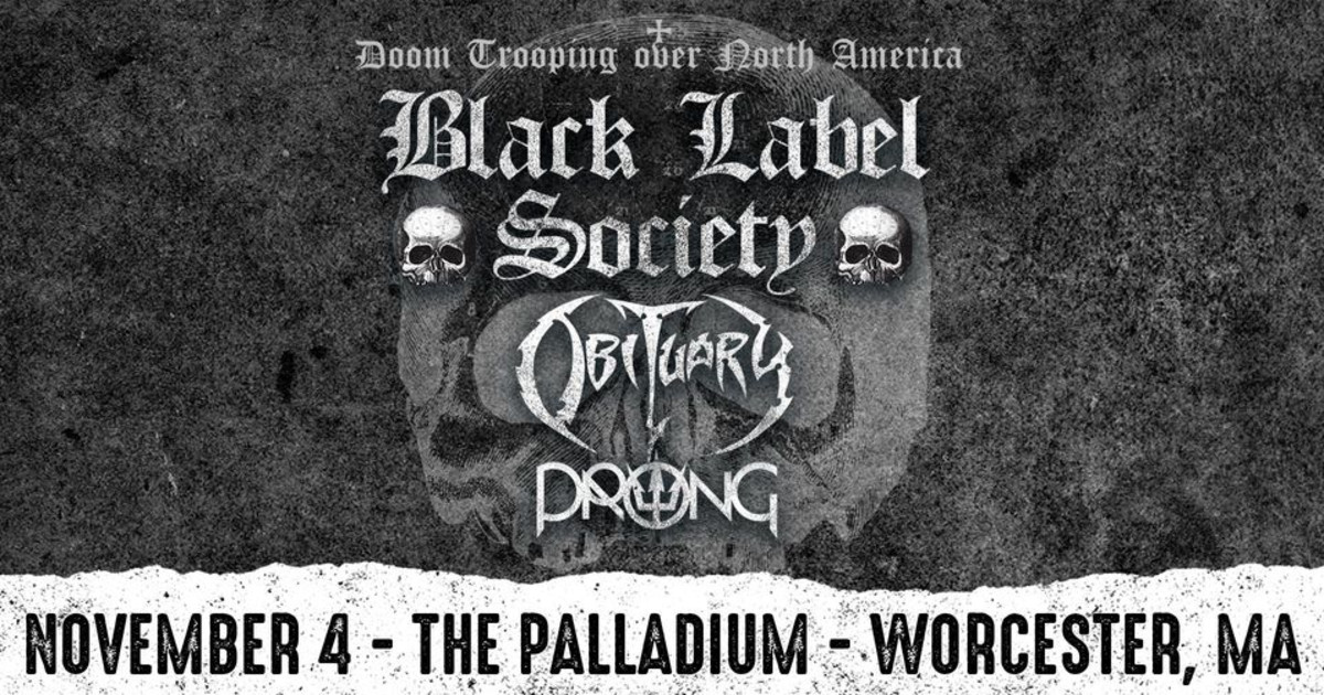 Black Label Society in Worcester at Worcester Palladium - Main