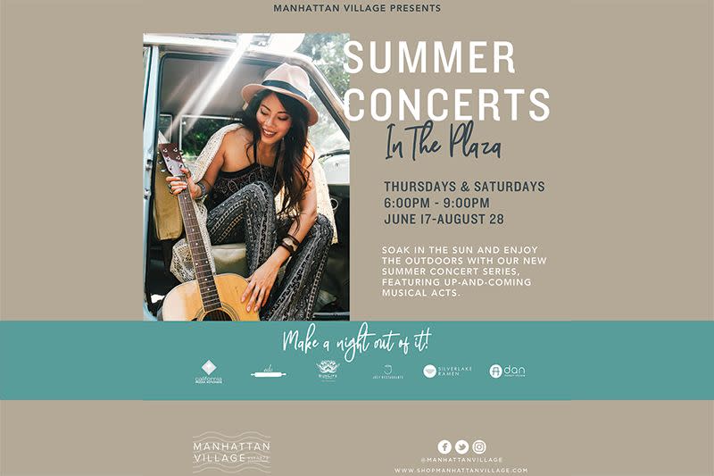 Summer Concerts In The Plaza In Manhattan Beach CA 90266 At