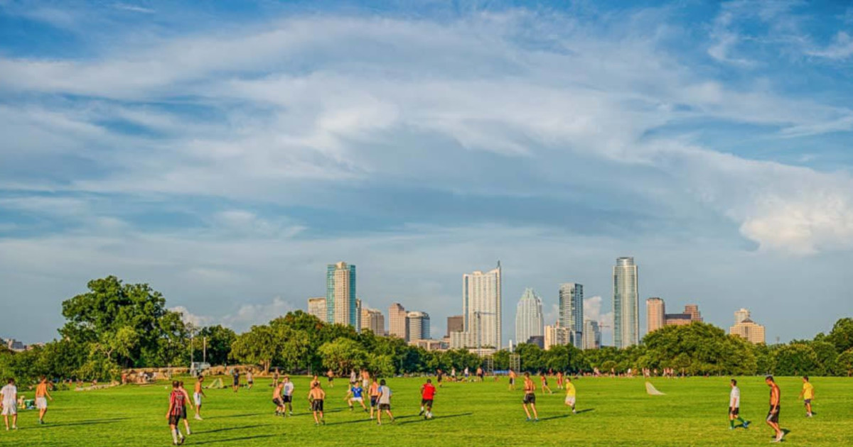 Pride in the Park in Austin at Zilker Park