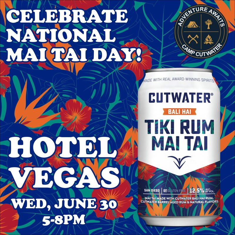 National Mai Tai Day Featuring Croy The Boys In Austin At Hotel National Mai Tai Day 2022