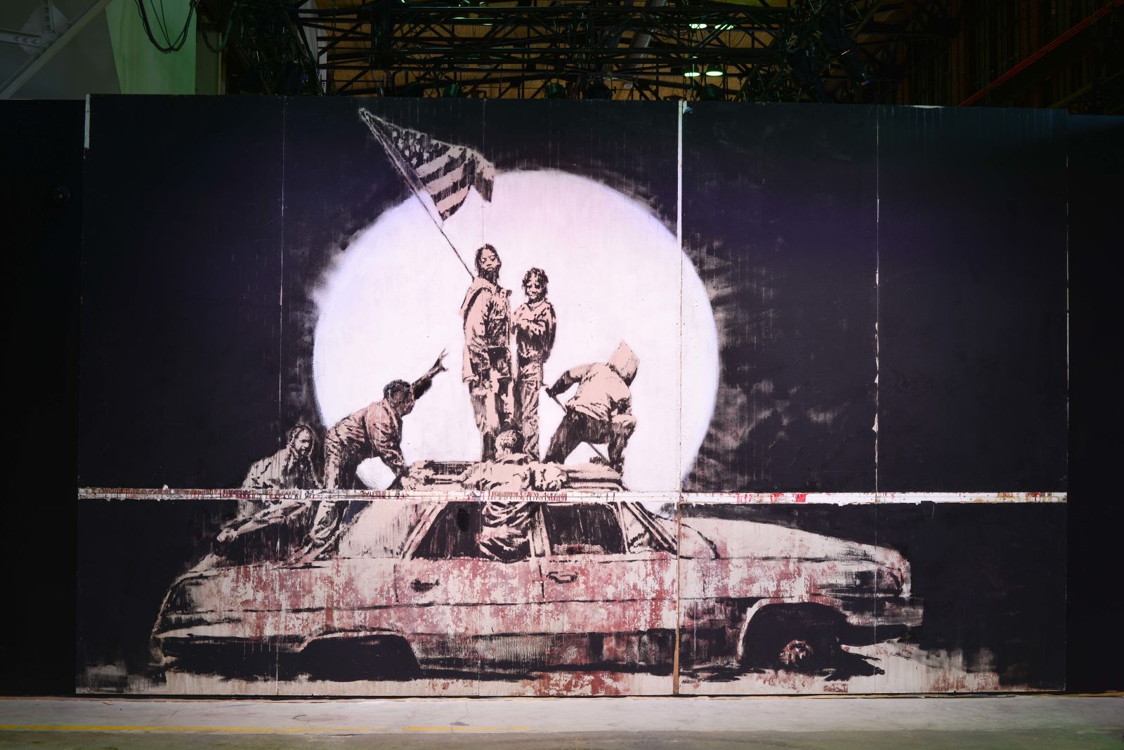 The Art of Banksy in San Francisco at Palace of Fine Arts