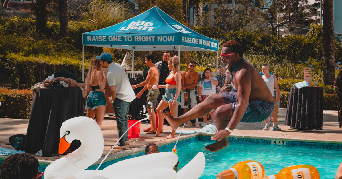 BAE WATCH POOL PARTY! in Los Angeles at The L.A. Grand Hotel