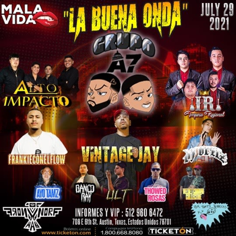 La Buena Onda in Austin at Mala Vida