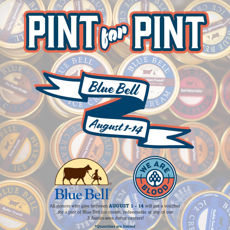 Pint For Pint In Austin At We Are Blood Donor Centers