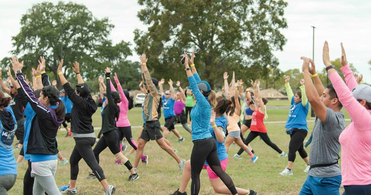 Free Community Yoga in San Antonio at The Greenline