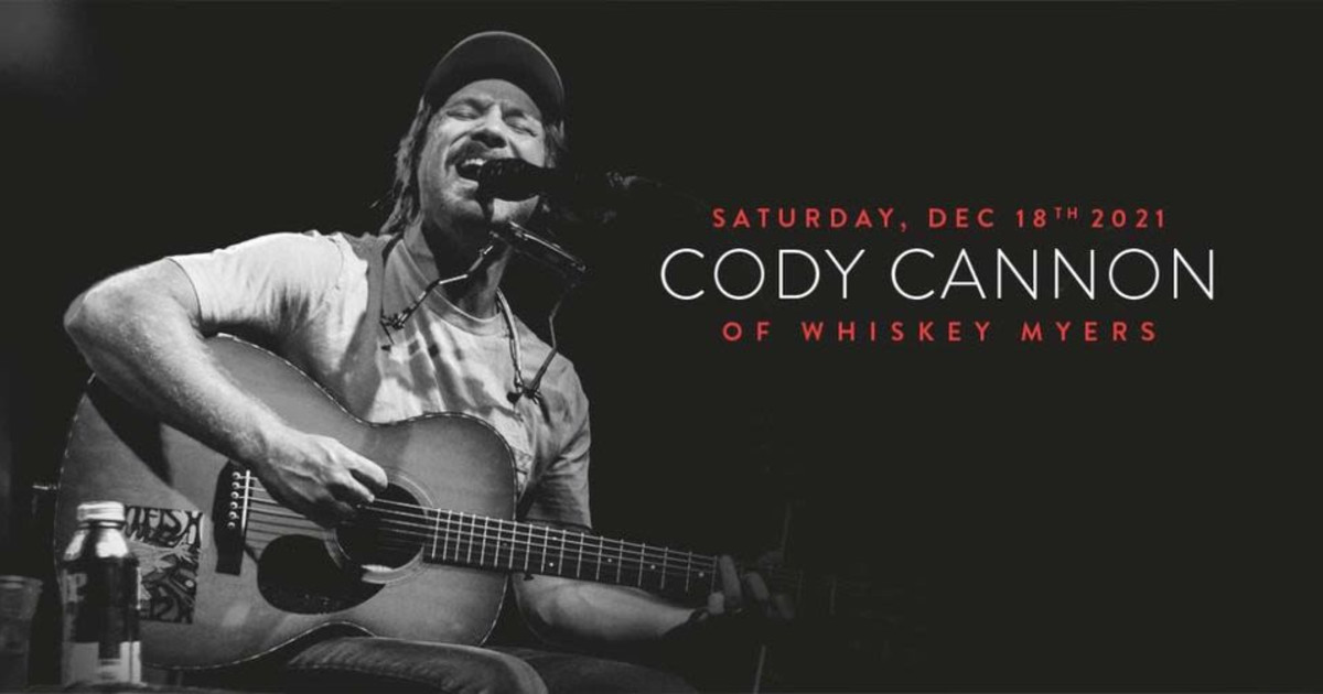 Cody Cannon of Whiskey Myers Live in Helotes at John T. Floore