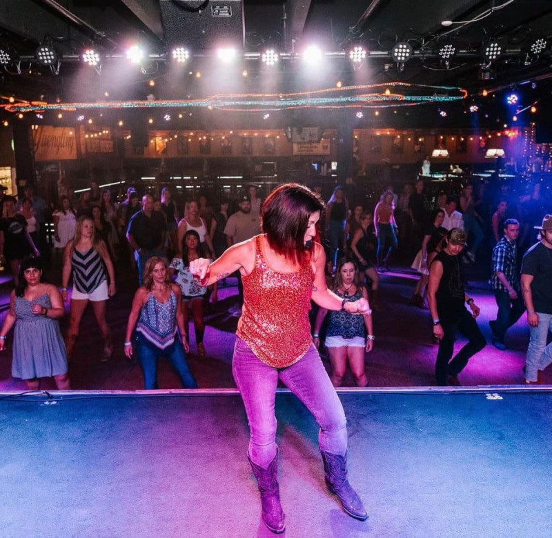 Line Dancing at The Nashville Palace in Nashville at The