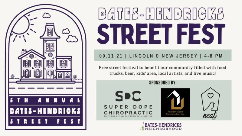 5th Annual Bates-Hendricks Street Fest in Indianapolis at 1526 S
