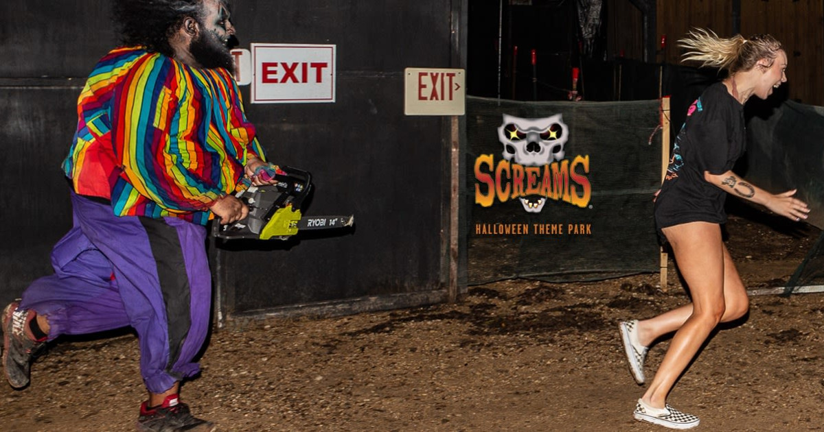 Screams Halloween Theme Park in Waxahachie at Screams Park