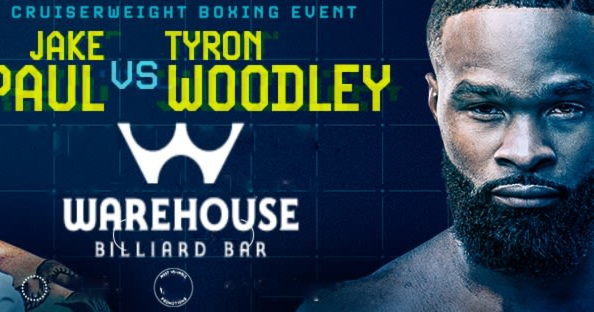 JAKE PAUL VS. TYRON WOODLEY ||| in Austin at The Warehouse